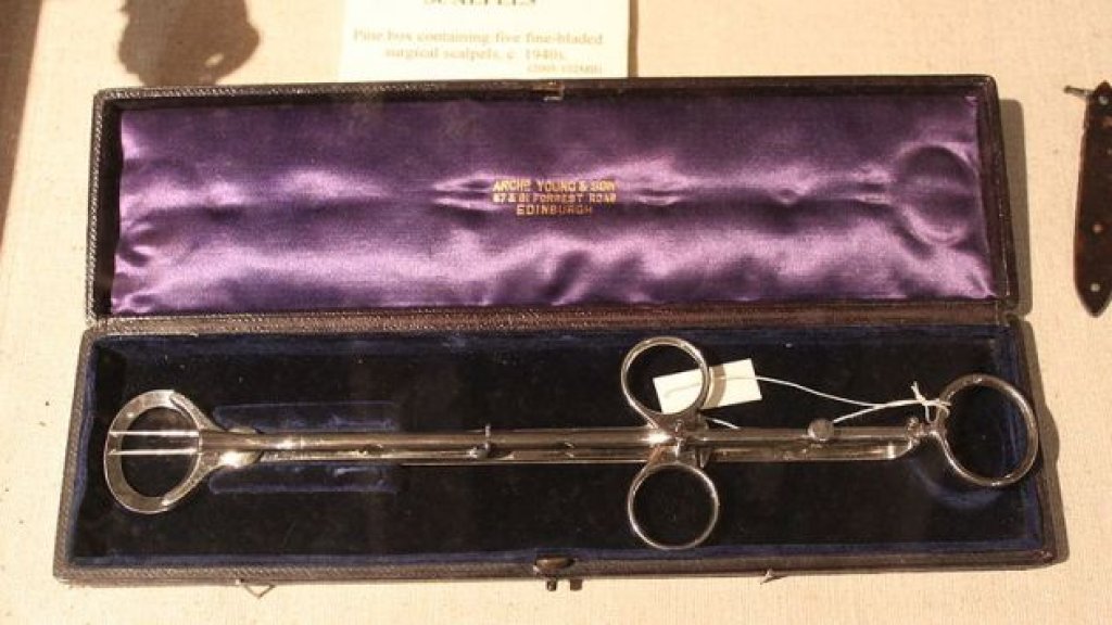 Terrifying vintage medical instruments